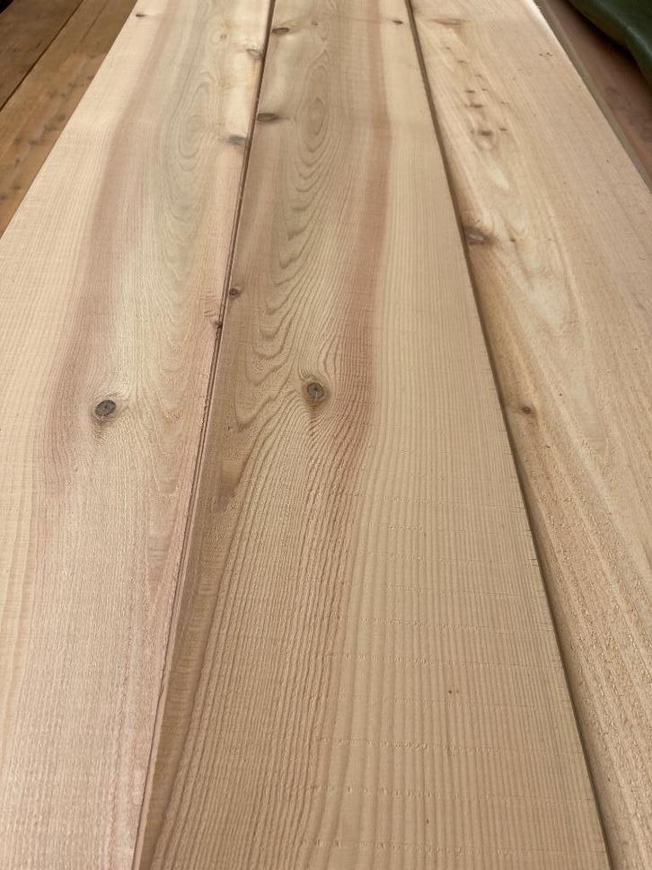 WESTERN RED CEDAR /ZWEEDS RABAT EN BOEIDEEL PLANKEN, Doe-het-zelf en Verbouw, Hout en Planken, Nieuw, Plank, Overige houtsoorten