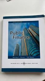 Public finance - Harvey S. Rosen & Ted Gayer, Ophalen of Verzenden, Zo goed als nieuw