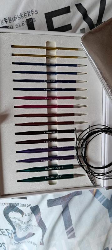 Knit pro zing set beschikbaar voor biedingen