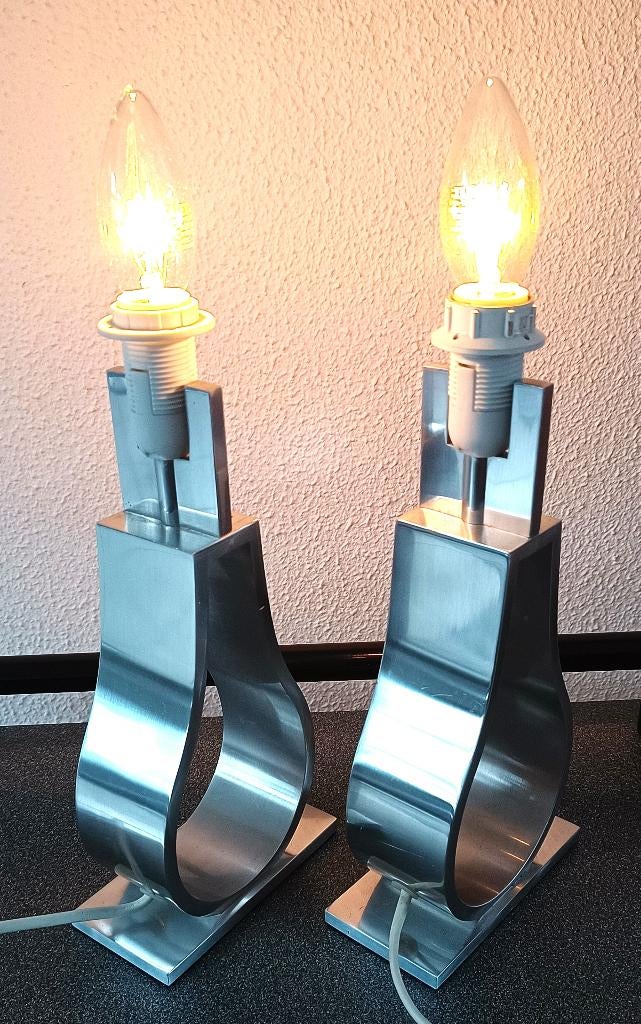 Ikea Klabb - 2 Vintage design lampen ,bed lampen ,tafellamp, Huis en Inrichting, Lampen | Tafellampen, Gebruikt, Minder dan 50 cm