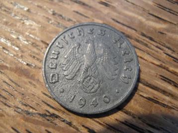 Nazi-Duitsland 1 Reichspfenning 1940, Berlijn, WW2 #449 beschikbaar voor biedingen