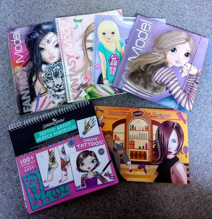 Top Model tekenboeen en meer, nieuw!, Hobby en Vrije tijd, Tekenen, Nieuw, Papier, Schets- of Tekenboek, Ophalen of Verzenden