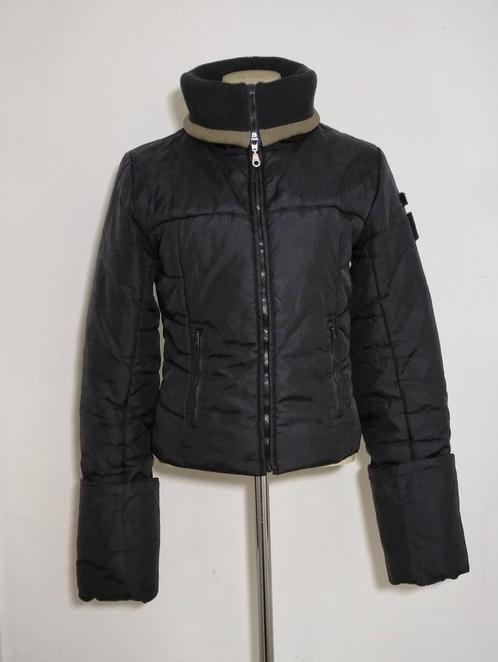 Zwart gewatteerd jasje van Björn Borg, Kleding | Dames, Jassen | Winter, Gedragen, Maat 36 (S), Zwart, Verzenden