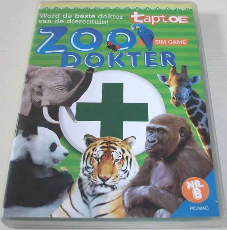 PC Game *** ZOO DOKTER *** Wordt de beste dokter!, Cd's en Dvd's, Dvd's | Kinderen en Jeugd, Zo goed als nieuw, Dieren, Vanaf 9 jaar