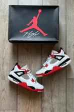Jordan 4 “fire red”, Wit, Ophalen of Verzenden, Nike Air Jordan, Sneakers of Gympen