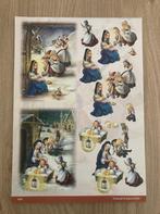 3D knipvel kerst stalletje (2), Hobby en Vrije tijd, Kaarten | Zelf maken, Ophalen, Nieuw, Kerst, Knipvel