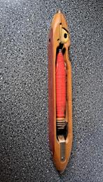 Vintage Oostenrijkse schietspoel weefgetouw, Gebruikt, Overige typen, Onbekend, Ophalen of Verzenden