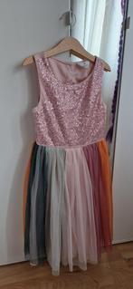 H&M Meisjes Jurk met Pailletten, Ophalen of Verzenden, Zo goed als nieuw, H&M, Meisje