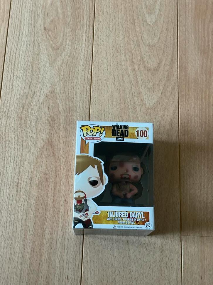 The Walking Dead - Injured Daryl Funko Pop #100, Verzamelen, Poppetjes en Figuurtjes, Nieuw, Ophalen of Verzenden