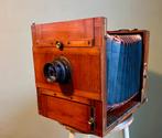 Oude houten groot formaat camera, Antiek en Kunst, Curiosa en Brocante, Ophalen of Verzenden