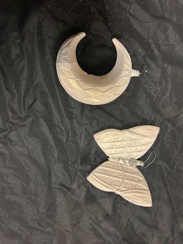 Maan en vlinder stenen kerst hanger grote partij beschikbaar voor biedingen