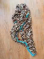 ZARA Sjaal Leopard Print Blauw, Kleding | Dames, Ophalen, Zo goed als nieuw