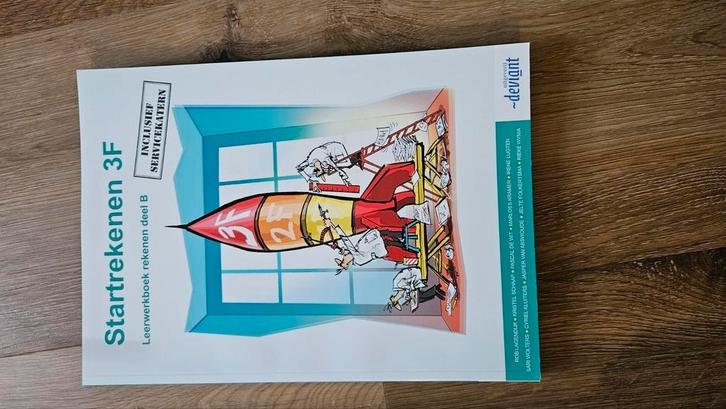 Jasper van Abswoude - 3F rekenen, Boeken, Schoolboeken, Zo goed als nieuw, Nederlands, Overige niveaus, Ophalen of Verzenden