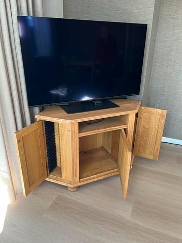 Massief Eiken Hoek TV Meubel - Oisterwijk beschikbaar voor biedingen