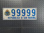 Kentekenplaat San Marino - Sample plaat, Verzamelen, Overige Verzamelen, Ophalen of Verzenden