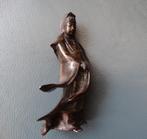 Antiek chinees bronzen beeldje godin Guanjin, Quanyin, China, Verzenden