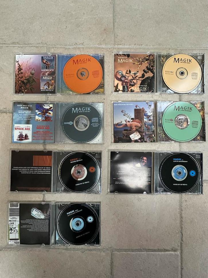 Tiësto Magik Serie Compleet - Eerste Design, Cd's en Dvd's, Cd's | Overige Cd's, Gebruikt, Boxset, Ophalen of Verzenden