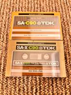 2X TDK SA-C90,SA-X C90 SEALEd, Cd's en Dvd's, Cassettebandjes, 2 t/m 25 bandjes, Overige genres, Ophalen of Verzenden, Zo goed als nieuw
