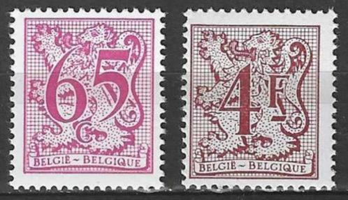 Belgie 1980 - Yvert 1974-1975 - Heraldieke leeuw (PF), Postzegels en Munten, Postzegels | Europa | België, Postfris, Verzenden