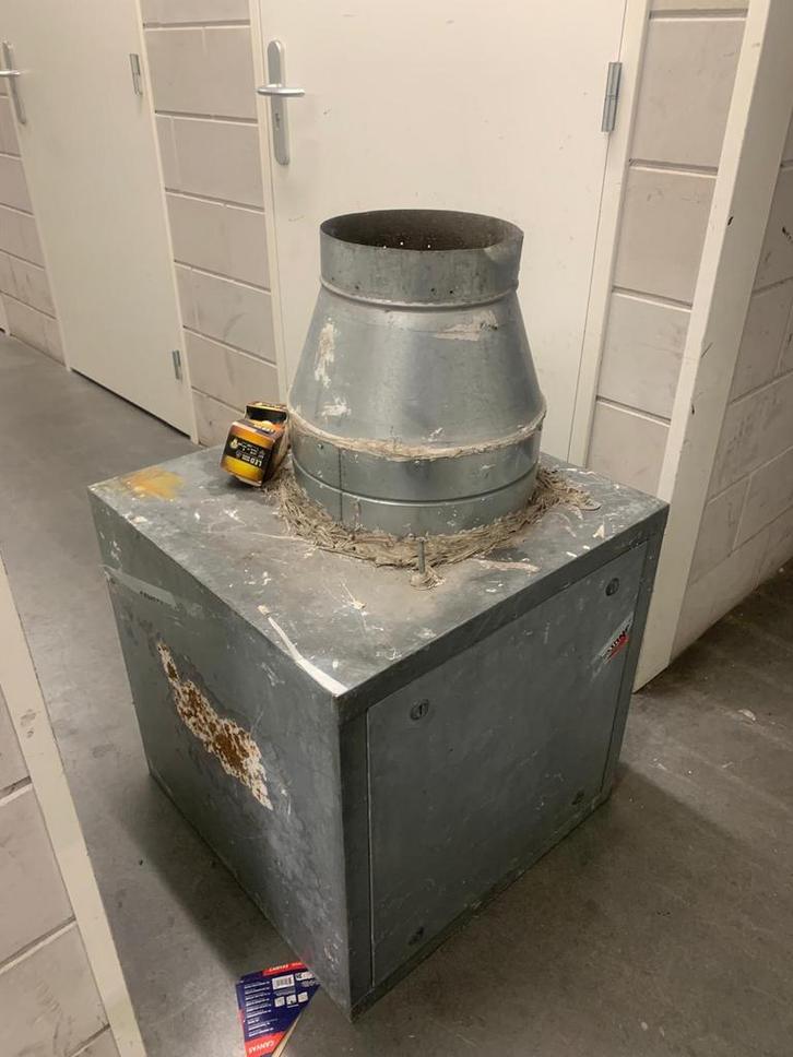 ⸻  Industriële ventilator / afzuigunit – werkt goed!, Doe-het-zelf en Verbouw, Ventilatie en Afzuiging, Zo goed als nieuw, Ventilator