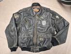 Originele Harley Davidson Leren Vintage Style jack maat L, Motoren, Kleding | Motorkleding, Ophalen of Verzenden, Tweedehands
