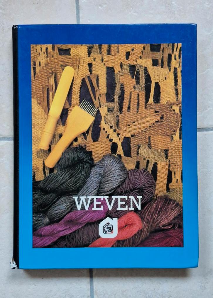 Weven Boek - Inspiratie en Technieken, Hobby en Vrije tijd, Breien en Haken, Gebruikt, Breien of Haken, Patroon of Boek, Ophalen of Verzenden