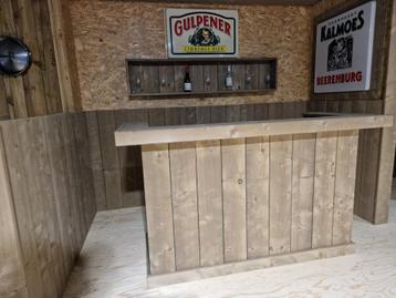 vrijstaande bar steigerhout  beschikbaar voor biedingen