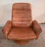 Fauteuil vintage nek leren De Sede model DS-50 lounge chairs, Huis en Inrichting, Fauteuils, Ophalen of Verzenden