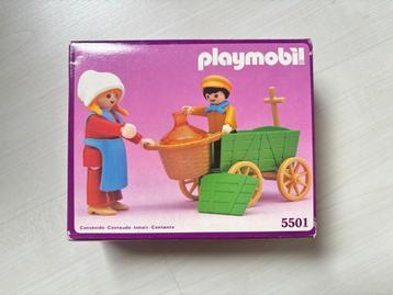Playmobil 5501 victoriaans tafereel kind en wagen nieuw beschikbaar voor biedingen