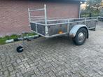 Saris geremde enkelasser aanhanger kenteken 250x130cm 1135KG, Auto diversen, Aanhangers en Bagagewagens, Ophalen, Zo goed als nieuw
