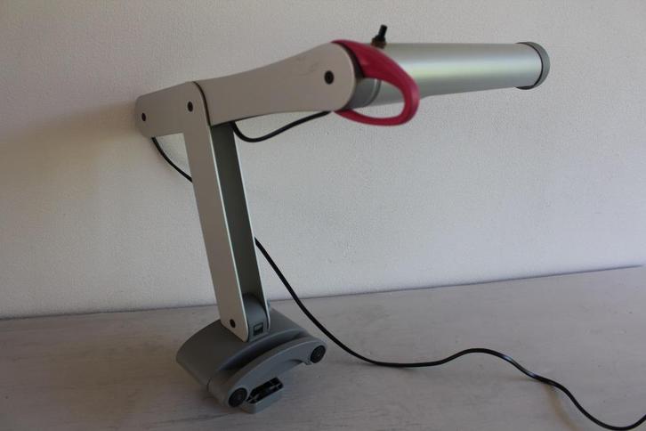 Moll Mobilight design bureaulamp, Huis en Inrichting, Lampen | Tafellampen, Gebruikt, Minder dan 50 cm, Kunststof, Metaal, Ophalen of Verzenden