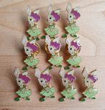 10 Bunny Pinnen Spelden Broches Konijntje Ruilen v.Coca-Cola, Ophalen, Nieuw