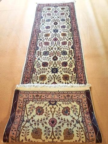 Perzische Loper tapijt 285x75 handgeknoopt (Tabriz) Uit Iran beschikbaar voor biedingen