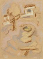 Otto van Rees - Huis en bomen. Prijsverlaging!, Antiek en Kunst, Ophalen of Verzenden