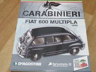 28555: Fiat 600 Multipla - Brumm 1:43, Hobby en Vrije tijd, Modelauto's | 1:43, Overige merken, Auto, Nieuw, Ophalen of Verzenden
