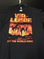 metal shirt: Vio-Lence- Let the world burn...*NEW*...w26, Verzenden, Nieuw, Maat 52/54 (L), Zwart