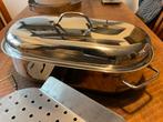 Schitterende grote braadslede / stoompan WMF CROMARGAN ZGAN, Huis en Inrichting, Keuken | Potten en Pannen, Ophalen of Verzenden