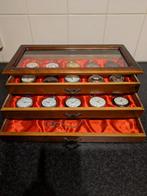 20 zakhorloge,s in cabinet., Sieraden, Tassen en Uiterlijk, Horloges | Heren, Ophalen of Verzenden, Zo goed als nieuw, Overige merken
