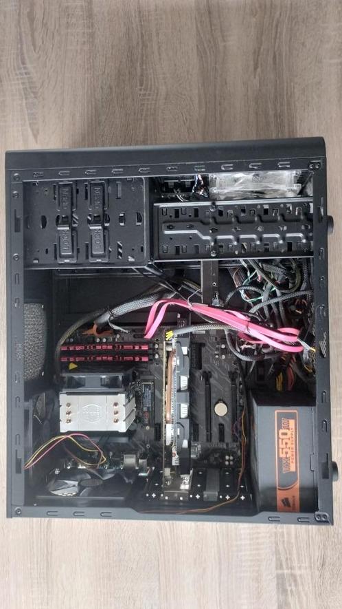 Budget game PC - GTX 1060 6GB - I7 8700k, Computers en Software, Desktop Pc's, Gebruikt, 4 Ghz of meer, HDD, SSD, 16 GB, Met videokaart