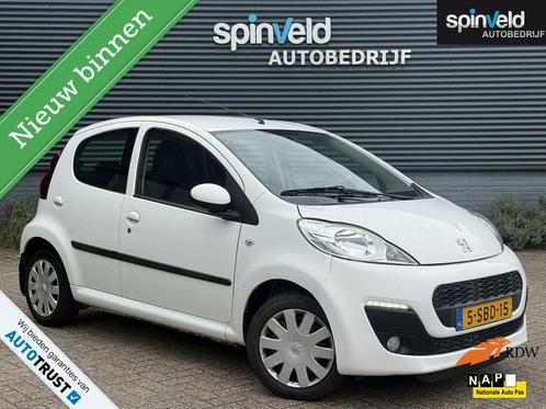 Peugeot 107 1.0 Active BJ`13 NAP NL 5drs Airco LED dagrijver, Auto's, Peugeot, Bedrijf, Te koop, ABS, Airbags, Airconditioning