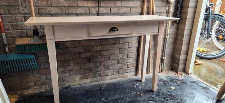 Sidetable bijzettafel tafel, Huis en Inrichting, Tafels | Sidetables, Gebruikt, 25 tot 50 cm, 100 tot 150 cm, Rechthoekig, Ophalen