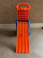 Hot Wheels Auto's Opbergkoffer met Racebaan, Ophalen of Verzenden, Gebruikt, Jongen of Meisje