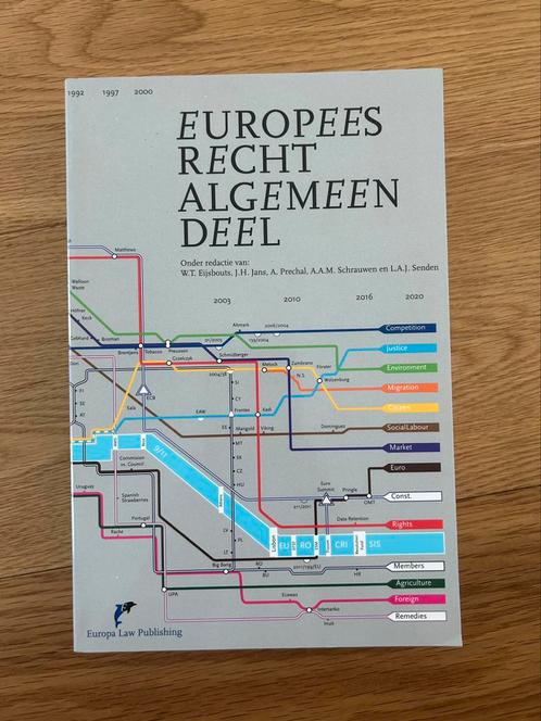 ONGEBRUIKT Europees Recht Algemeen Deel, Boeken, Wetenschap, Nieuw, Overige wetenschappen, Ophalen of Verzenden