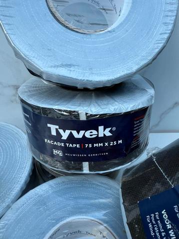 Tyvek Facade Tape 7,5cm x 25m UV bestendig Nieuw beschikbaar voor biedingen