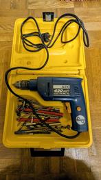 AEG boormachine, Doe-het-zelf en Verbouw, Gereedschap | Boormachines, Ophalen of Verzenden, Gebruikt, 400 tot 600 watt, Boormachine