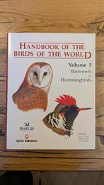 Handbook Birds of the World (HBW) vol. 5, Del Hoyo, Ophalen of Verzenden, Zo goed als nieuw, Vogels