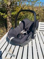 Maxi Cosi Pebble Plus zwart incl. baby inleg, Ophalen, Autogordel of Isofix, Gebruikt, 0 t/m 13 kg