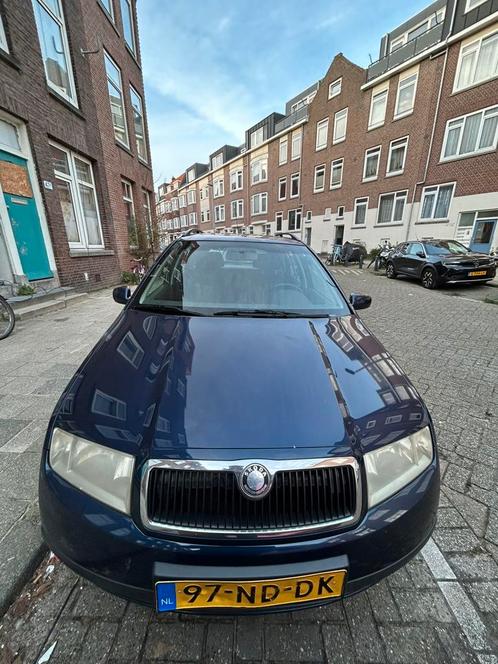 Skoda Fabia 1.4 Combi 55KW 2003 Blauw, Auto's, Skoda, Particulier, Fabia, ABS, Airbags, Airconditioning, Bluetooth, Centrale vergrendeling