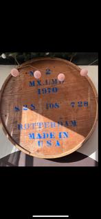 Deksel van Houten Vat. Ø120cm, Ophalen, Gebruikt