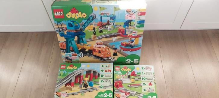 Lego Duplo Trein Set, Kinderen en Baby's, Speelgoed | Duplo en Lego, Zo goed als nieuw, Duplo, Complete set, Ophalen of Verzenden